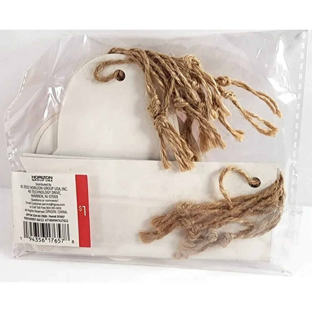 NIP Horizon Group USA Halloween Gift Name Label Tags Holiday Pumpkin Ghost Cute